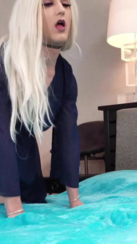 Super sexy rubia crossdresser Bailey Wilde follada - compilación 2