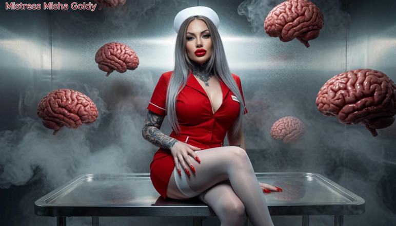 Goddess Misha Goldy: Zblbněte... Nechte se hladovět po ptákovi