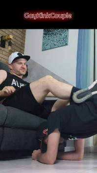 My Footrest Helps Me to Relax While Watching TV