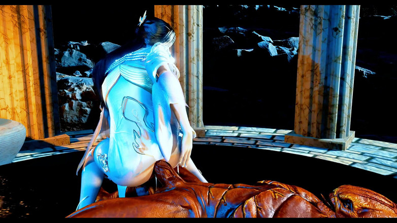 X Hentai: Großer schwanz, virtuelle königin der fantasie mit dicken möpsen - 3D-animation hentai