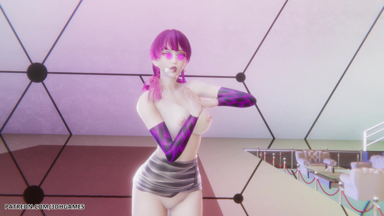 3D-Hentai Games: Mmd Mamamoo - Starry Night evelynn lo spogliarello sexy della League...