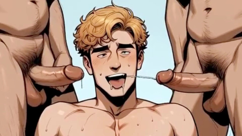 Trans-Men FTM Hentai: Ftm.my dost aur mainne apne sunahre baalon vaali trans parosi...