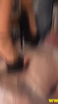 Nicole and Lover Humiliate Old Cuckold