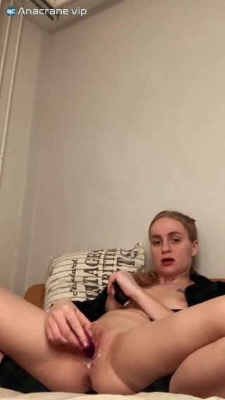 Ana Crane: Incredible nymph caressing her tender pussy with sex toys