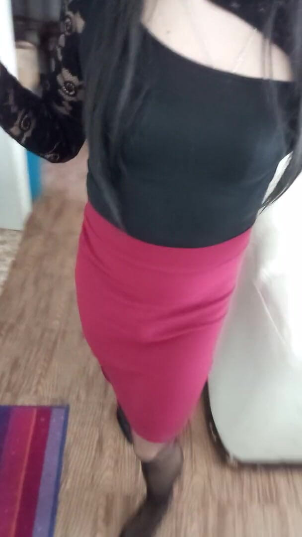 Andrea Travesti Bogota: Sexy crossdresser chodí s robertkem v zadku