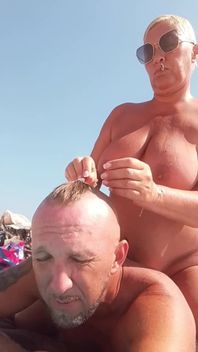 Nude on the Beach