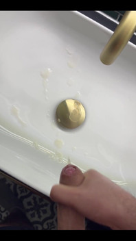 Here Is My Cumshot From Last Night. Who Is Going to Lick It up First?