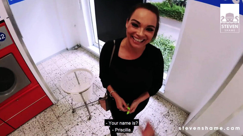 Steven Shame: Dirty Priscilla: niegrzeczna milf lubi twardego kutasa! Stevenshame