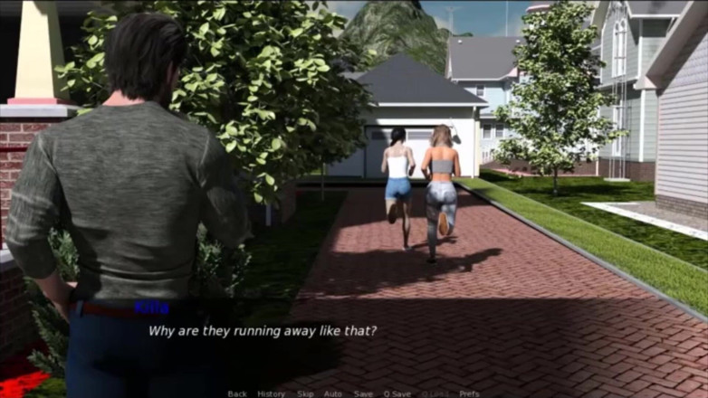 Visual Novels: Pine falls part 1