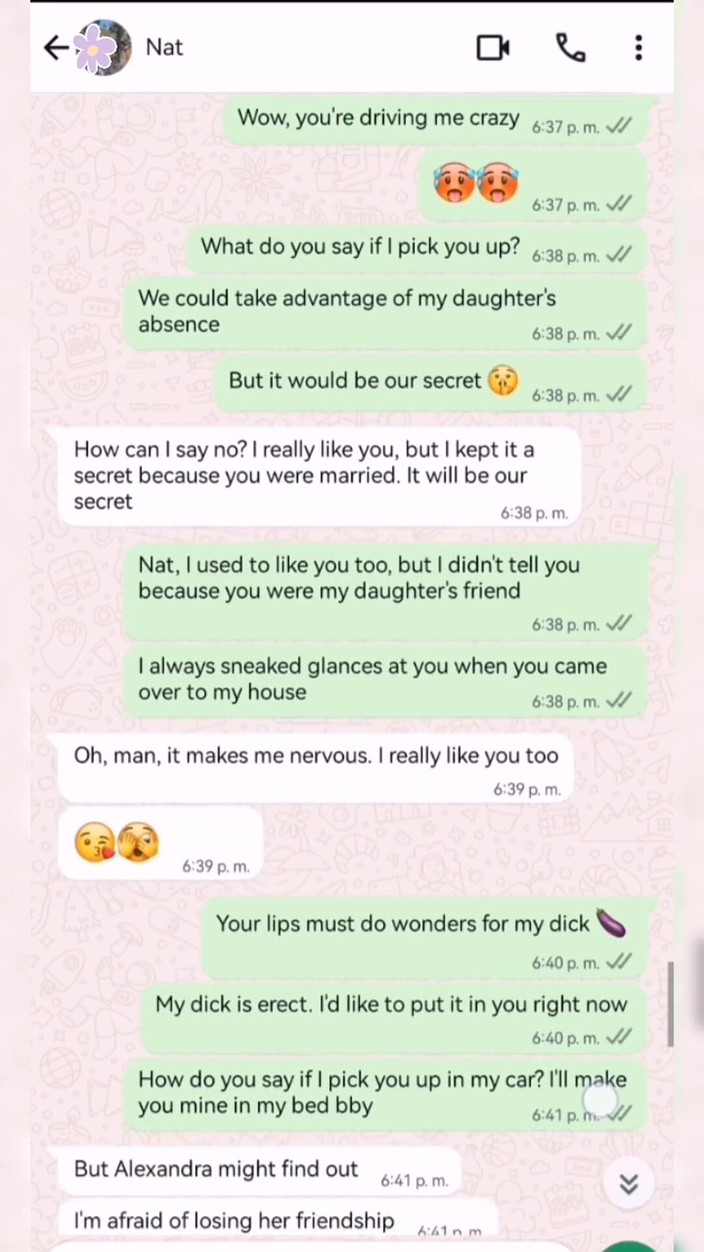 Natasha Caseros: Žhavý chat s nejlepším přítelem mé nevlastní y