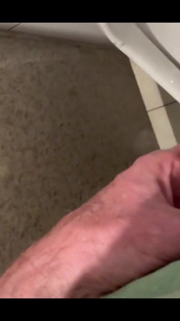 Free Punlic Urinal Piss by Request. Enjoy Seeing a Stepdaddy Piss in Public