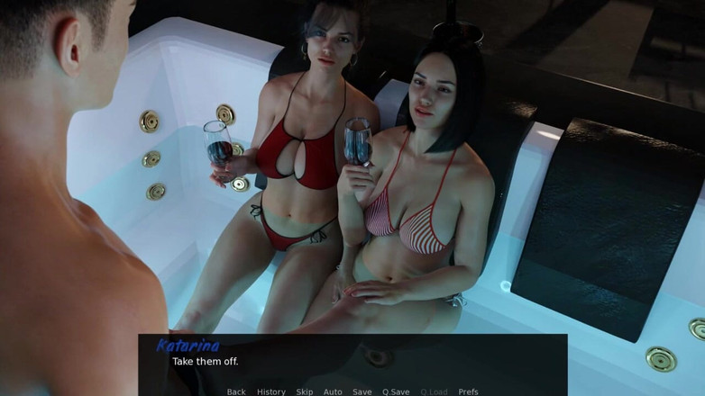 Miss Kitty 2K: Видимая наследница - часть 9 - лесбийская прелюдия от Misskitty2k