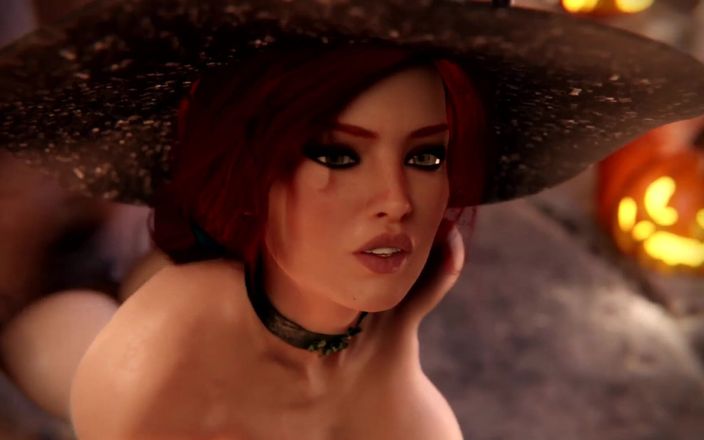 Velvixian 3D: Triss Merigold là một phù thủy vú to đầy đặn