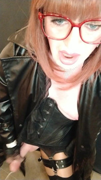 Naughty Latex Crossdresser