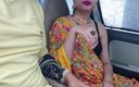 Horny couple 149: 운전 수업 후 차에서 새엄마를 처음으로 따먹어 위험한 공개 섹스