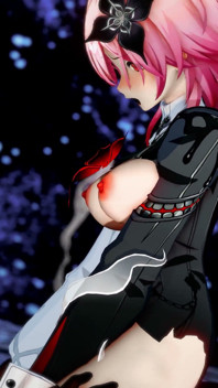 Honkai Star Rail - Evernight, grosse noire, nuit de plaisir - animations hentai en 3D