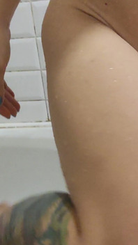He Comes in My Shower While I Was Shaving My Hairy Pussy and Fucked Me. He Took Everything on Camera 4K.made by Riskyhairycouple