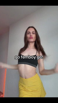Femboy Attempts to Dance 