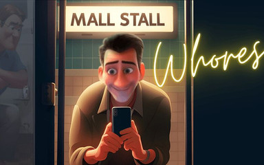 Manlyfoot: Under Stall Encounters of the Gay Kind - Manlyfoot