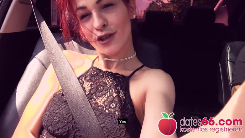 Dates66: Jenny diajak ngentot & dientot di sebelah rel kereta api!