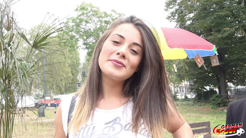German Scout: German Scout - Crazy and Dirty Teen Giorgia Roma at Casting...