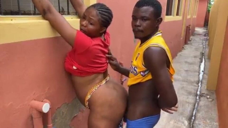 Magiksex1: Skutečné venkovní porno Naija