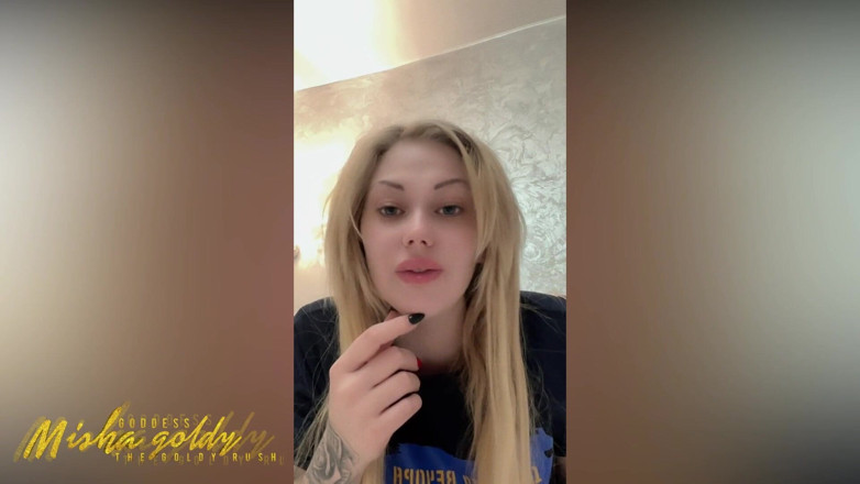 Goddess Misha Goldy: 私はあなたより体力がずっと強いです!
