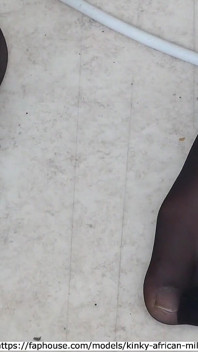 Facesitting and Peeing in Black Pantyhose, Part 1