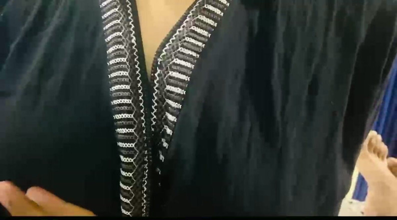 Arabicqueen: Indian Teacher Press Muslim Hijaby Girl Boobs