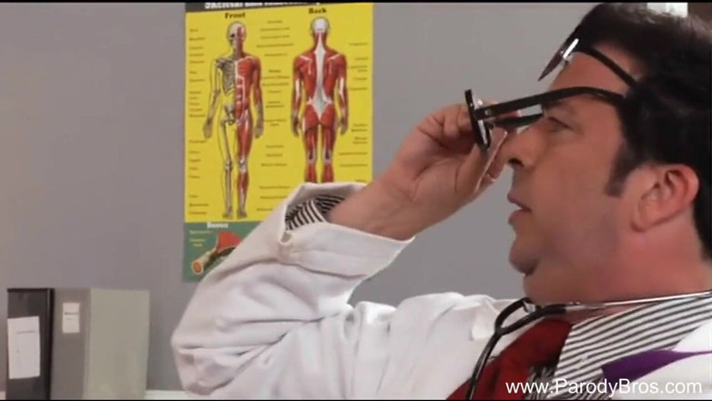 Parody Bros: Doktor trickst blonde patient-schlampe aus