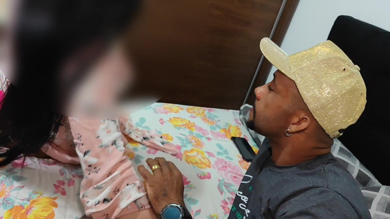 Trans dining room: Odzierałem tyłek mojej transpłciowej narzeczonej dwoma strumieniami spermy