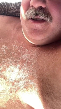Retired Coach Has a Very Thick Cock Pissing All Over with a Fat Ass on a Coach Bear