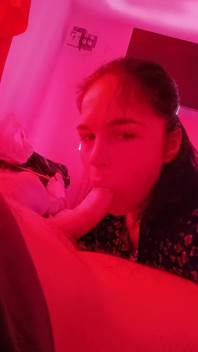 Stepdaughter Sucks My Dick at Night