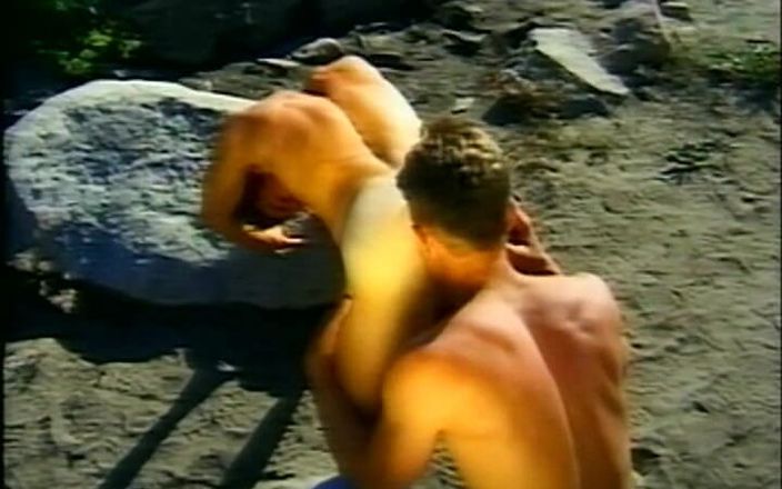 Gay 90's Vintage Porn: Diepe mannelijke verbinding act #4