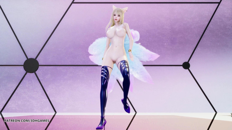 3D-Hentai Games: [MMD] Chung Ha - Chơi giải đấu thoát y gợi cảm kda...