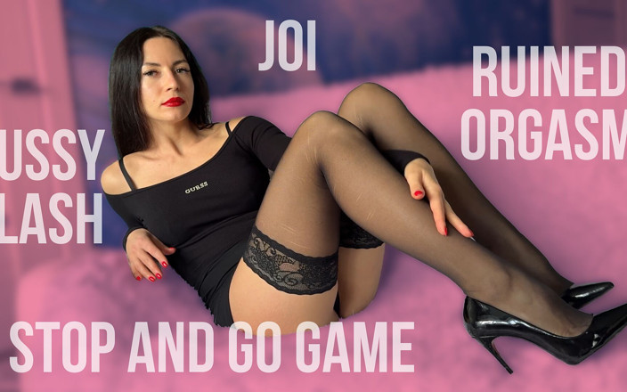 Princess Monica: JOI 게임, 에지, 보지 플래시, 망가진 오르가즘 4K 카운트다운