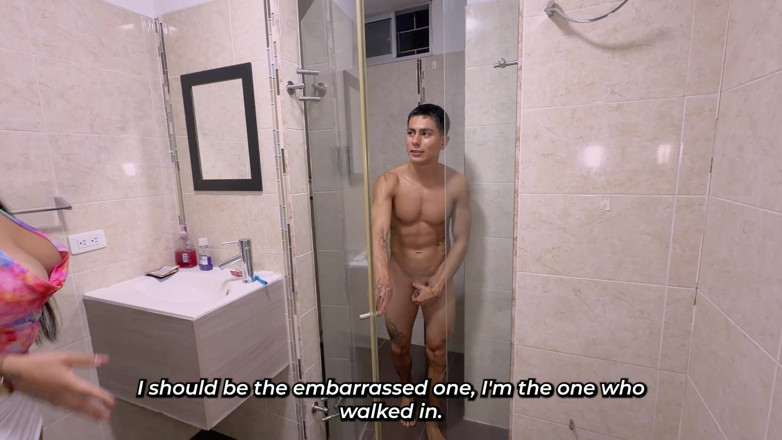Issane: I Steal My Stepbrother's Towel, and He Ends up Fucking...