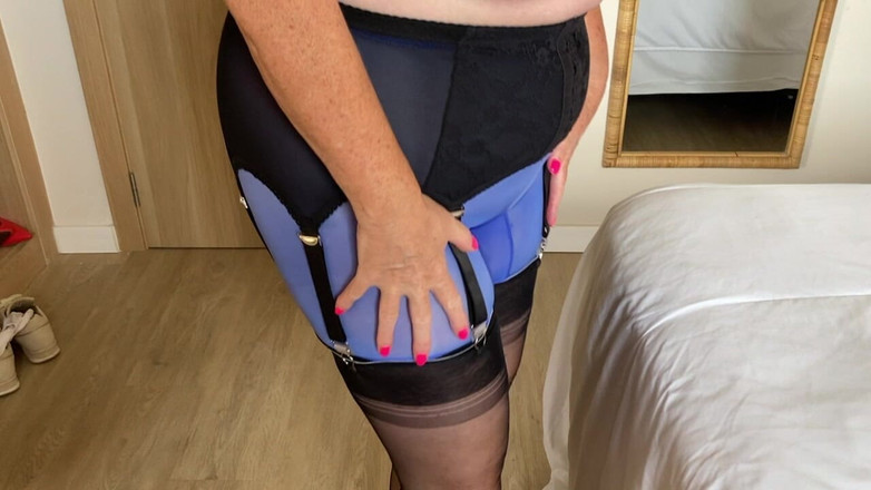 Mr MF: Mevrouw rijpe voeten beginnen gelaagd te worden