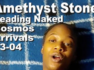 Cosmos naked readers: Kamień ametyst czytający nago Kosmos Przybycie 13-04