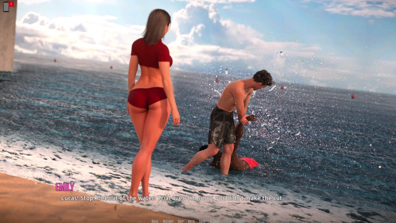 3D Cartoon Porn: Dominos Beach 19 Tryouts Rounds 2-3 Done Sfw