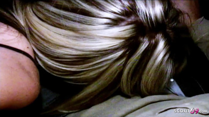 Full porn collection: Blonde skinny teen Bella Lynn banged by strangers after a...