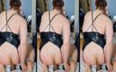 Melody Fluffington: Underbara T-flicka slampor ut med enorm dildo ~ hård anal, gap,...