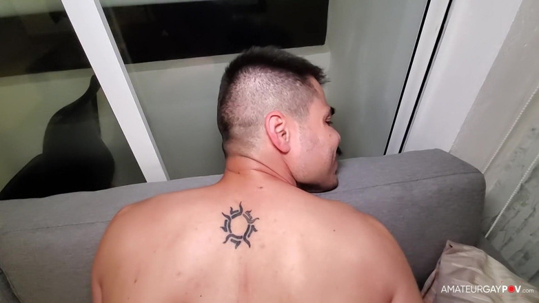 Amateur Gay POV: sautela beta meri kaar ka upyog karna chaahta hai