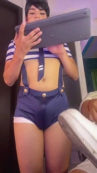 Femboy Sissy Ken Gives Himself up Completely as Whore and Slave to Tomas College