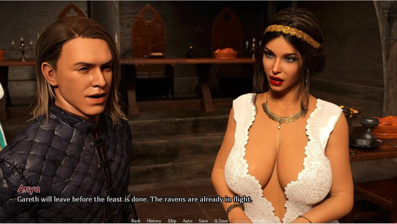 XXX Games Bunk: Valeria the lastheir - gameplay - roleplay - baño lésbico