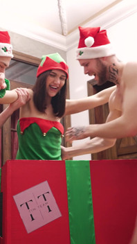 The Christmas Elf Has Her Holes Ready for You