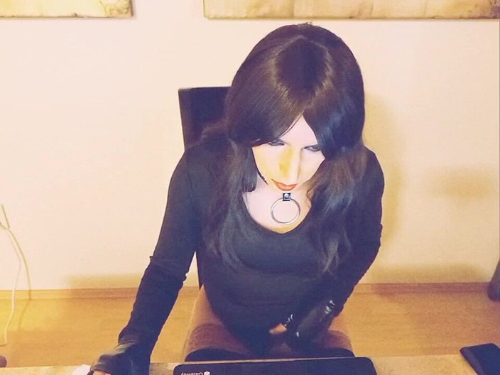 Tammy sissy slave: Nice Masturbation at Home