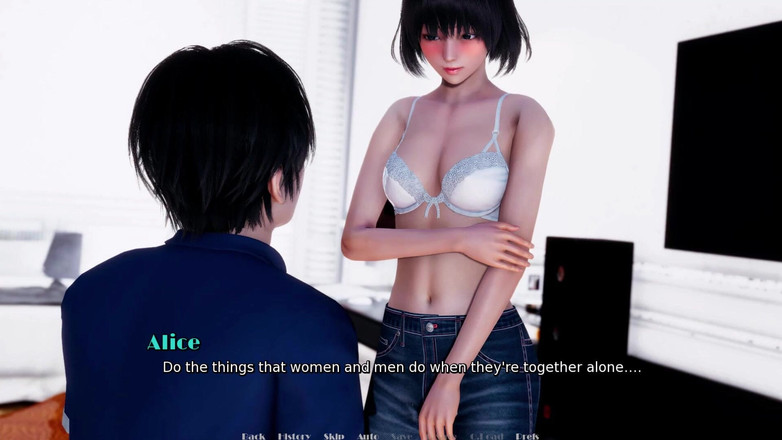 3D Cartoon Porn: My Real Desire 21 - Pierwsza noc Alice z Alexem