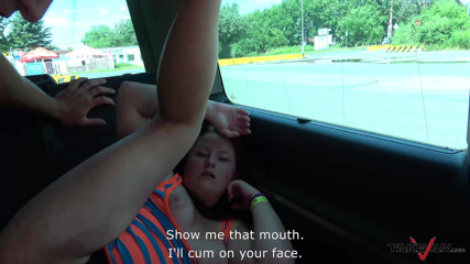 Take Van: Horny and fat slut is riding a massive dong really...