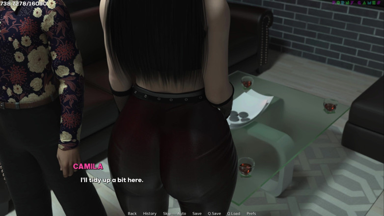 Porny Games: Shadows of Desire by Shamandev - Sweet MILF Gets Creampied by...